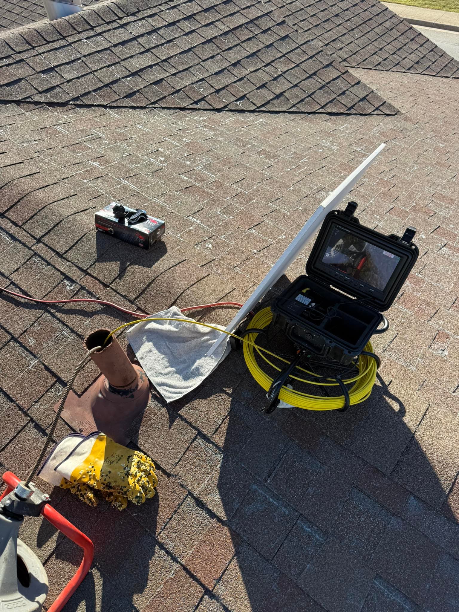 Roof Plumbing Vent Work