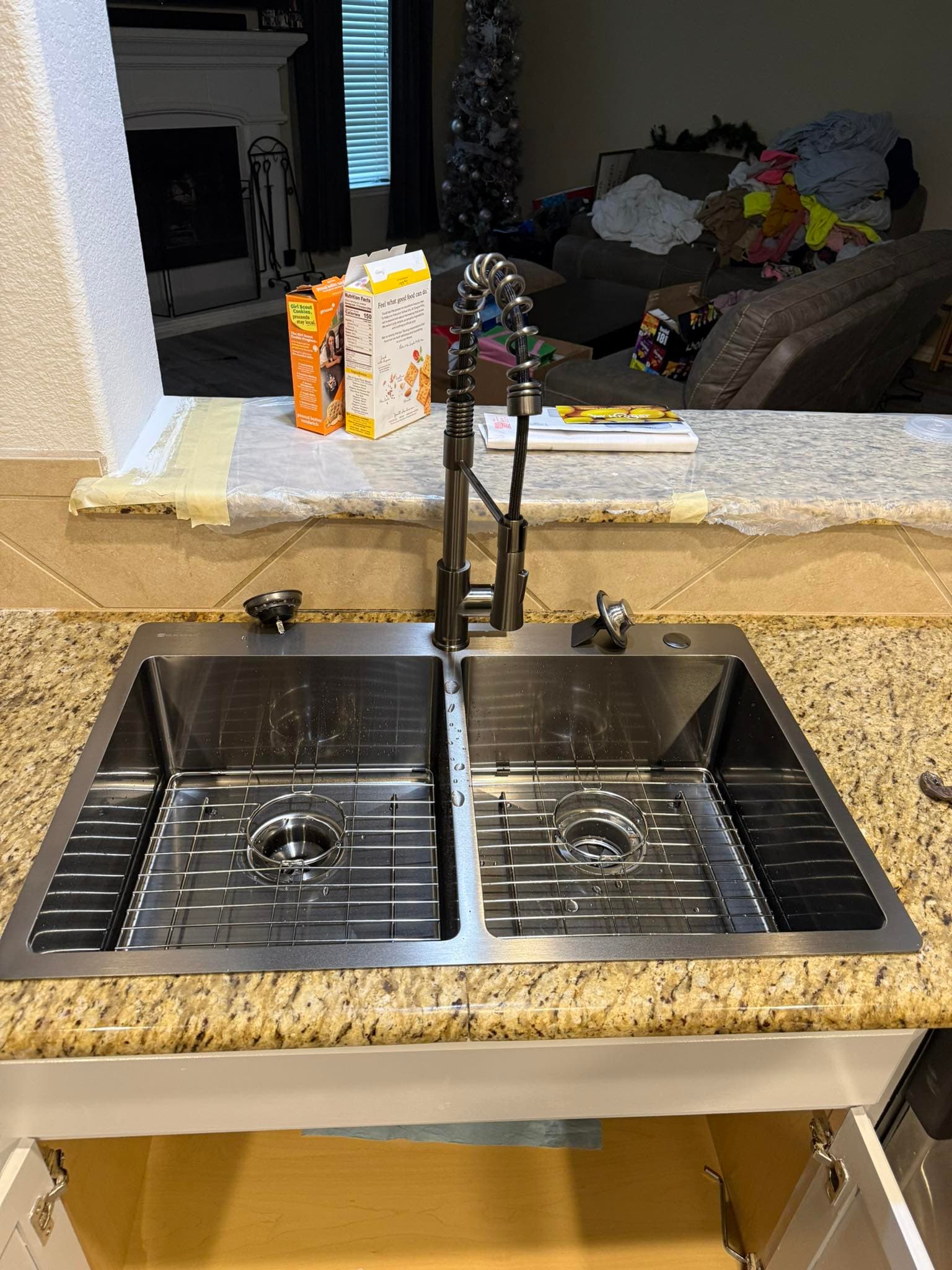 Kitchen Sink Plumbing