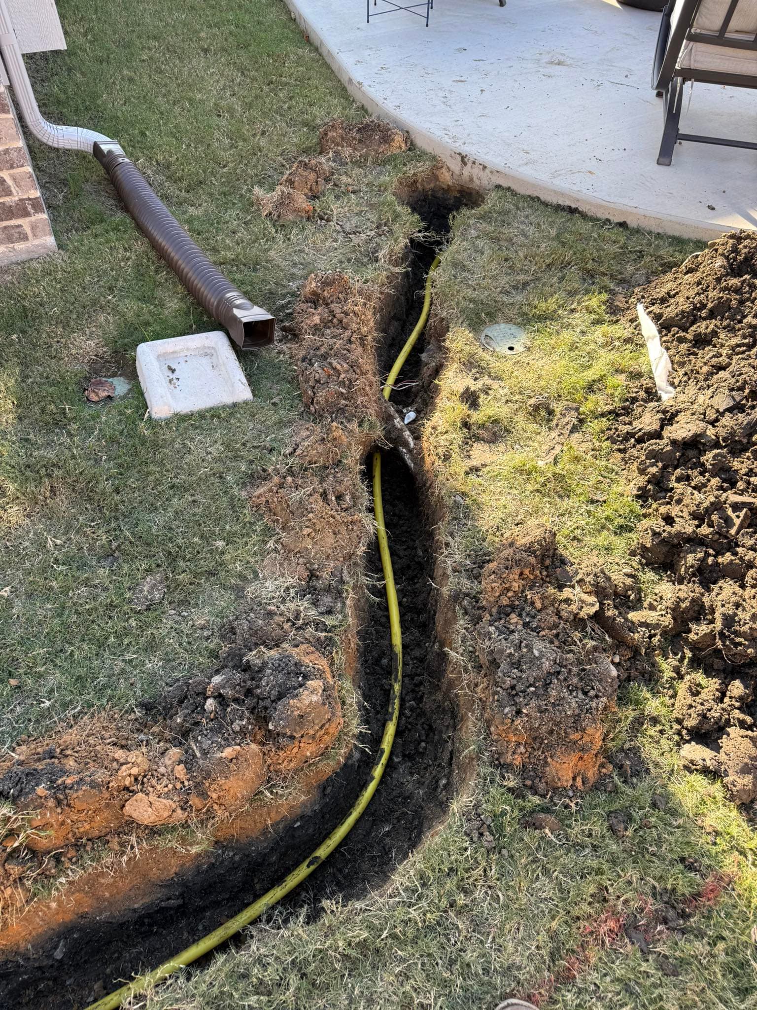 Trench Plumbing Repair