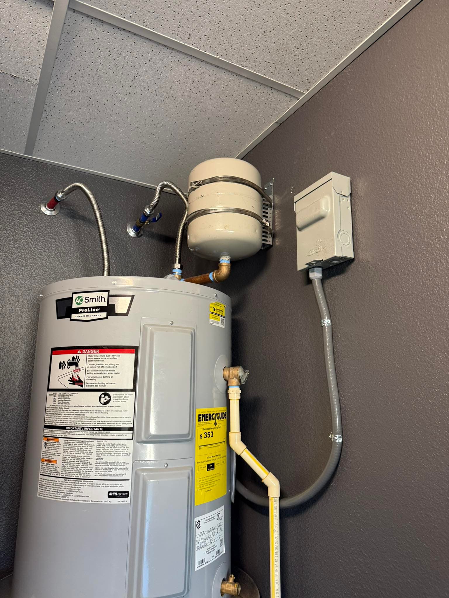 Water Heater Gas Connections