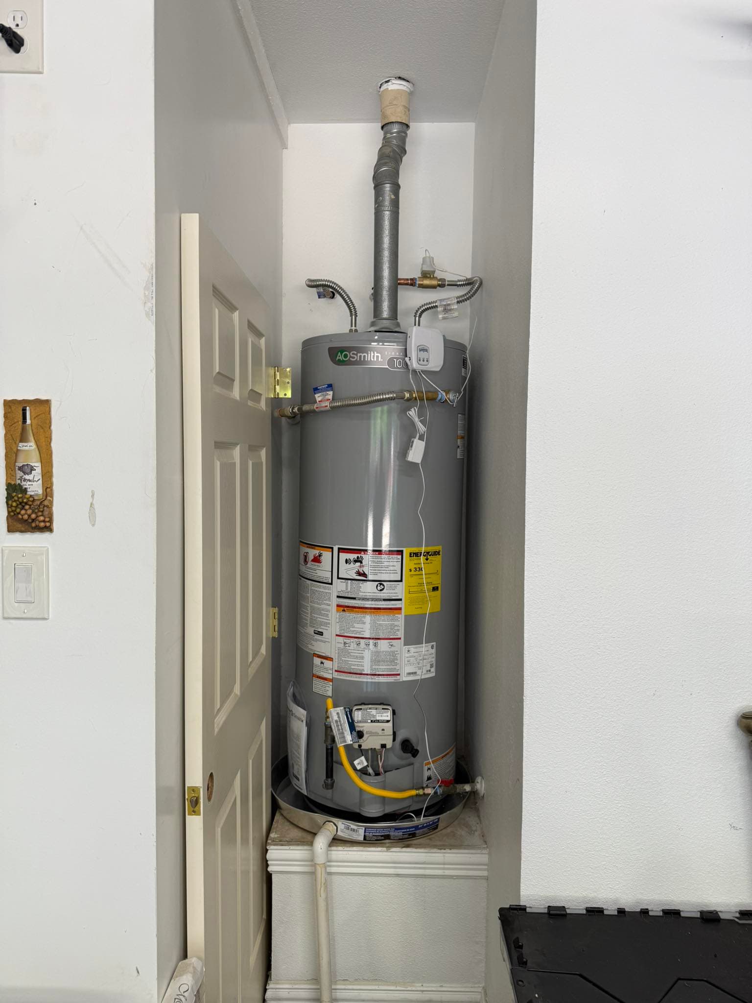 Water Heater Closet Install