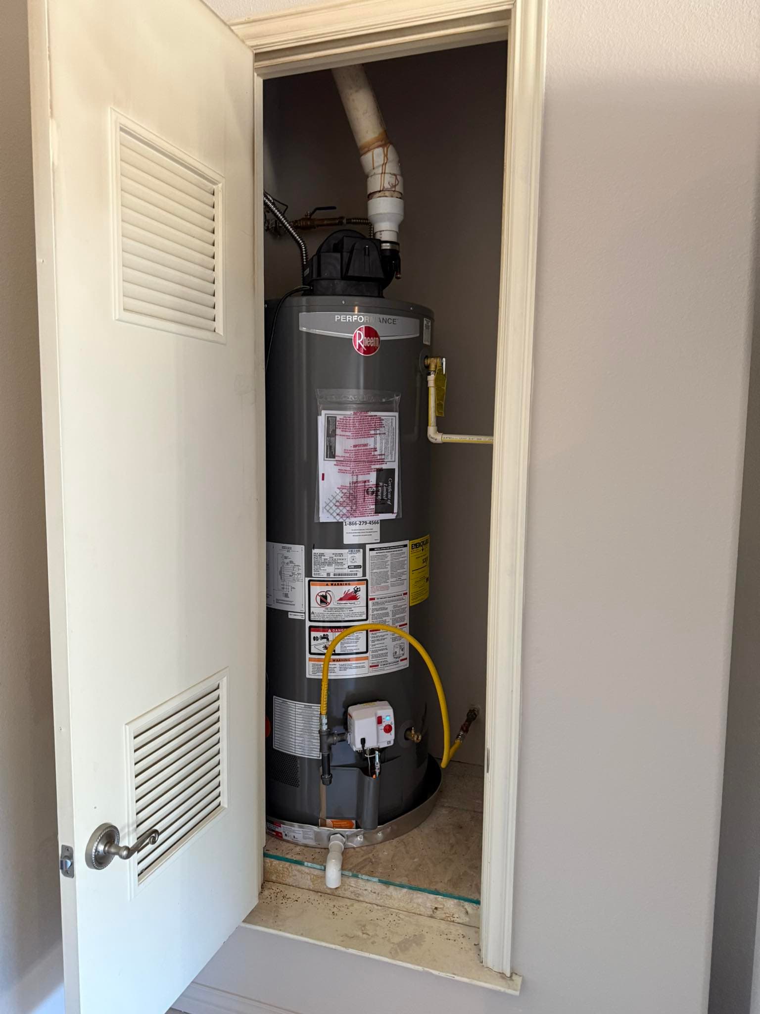 Water Heater Closet Service